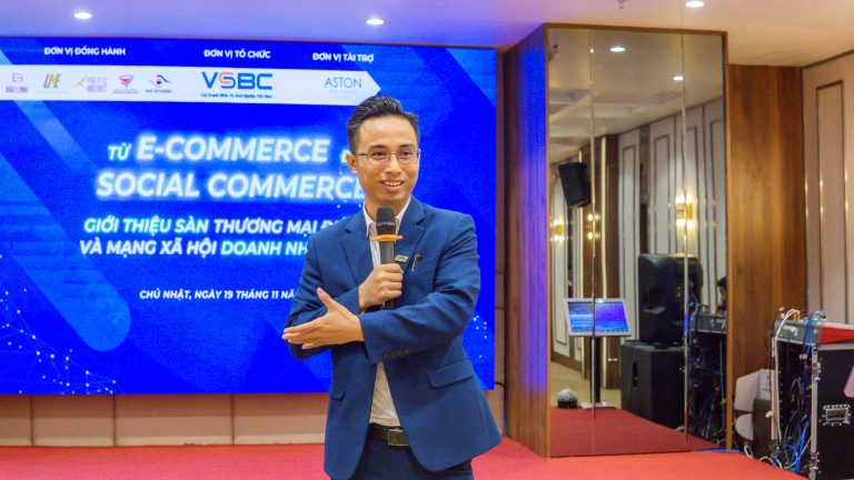 CAFE CEO #10 – VSBC KHÁNH HÒA:Từ E-commerce đến Social Commerce. Giới thiệu sàn Thương mại điện tử và Mạng xã hội doanh nhân VSBC.